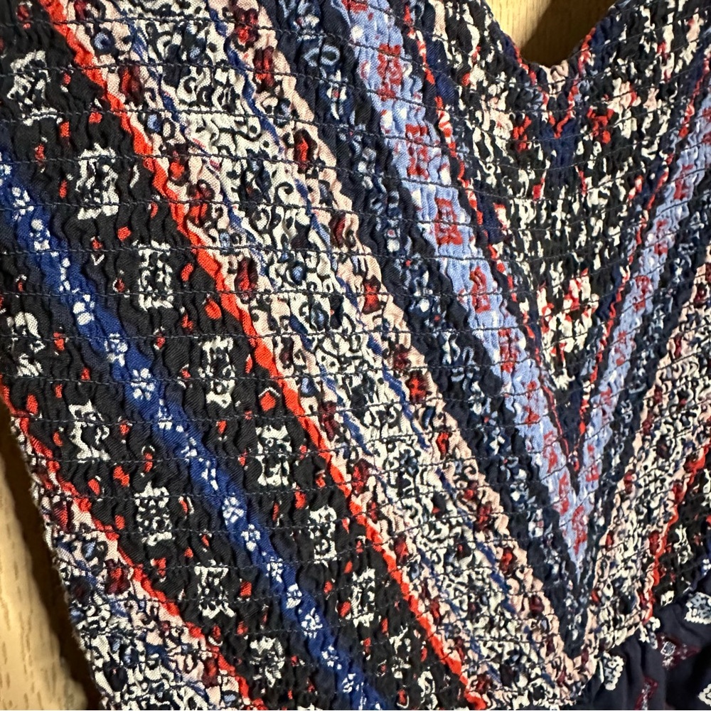 Xhilaration Smocked Tank Romper Small - Picture 5 of 11